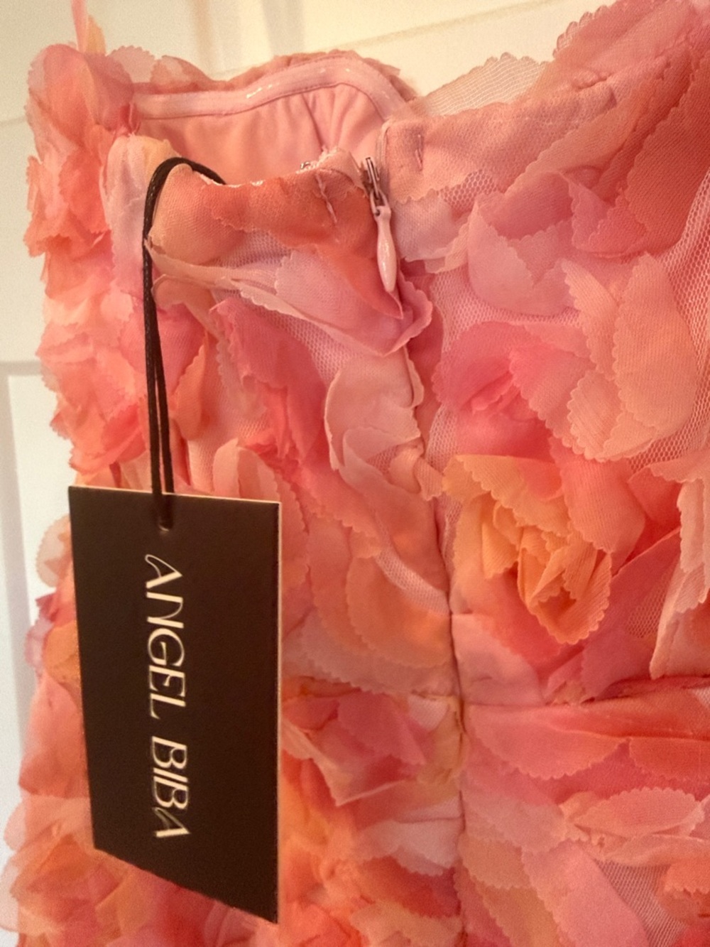 Selfie Leslie “In Paris” Embellished Strapless Midi Dress - Picture 7 of 8